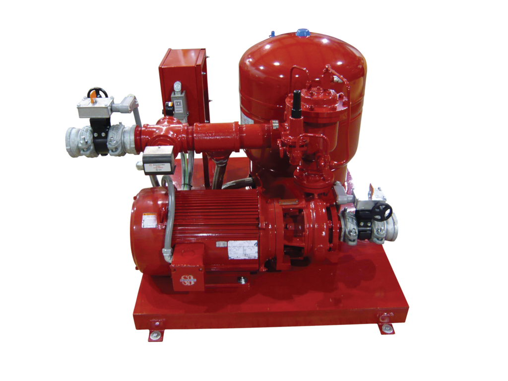 The booster pump is activated by either a flow switch or a pressure switch that comes supplied with the unit. Drawings and electrical requirements are available upon request.