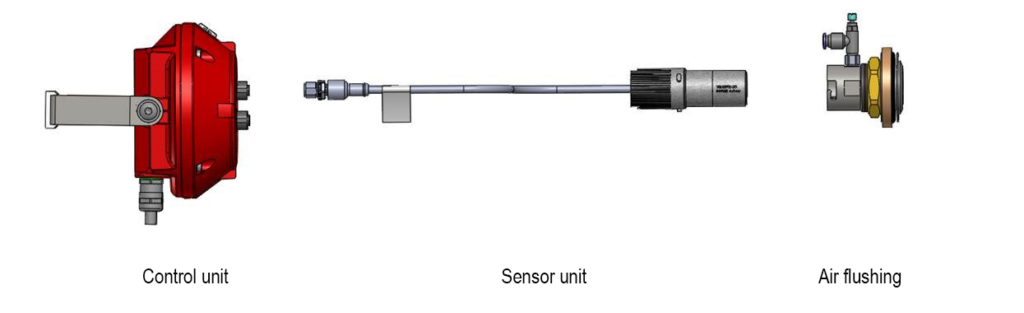 Control unit, sensor unit and air flushing. FLAMEX offers a number of different models of detectors to address a broad range of applications.  We will consider a number of factors in selecting the specific model of detector that is appropriate for your application(s)